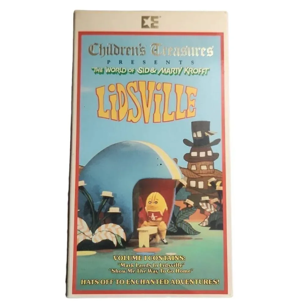 Children's Treasures Presents The World of Sid & Marty Krofft Lidsville VHS Tape